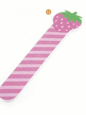 Lima de Uñas 14 cm frutilla