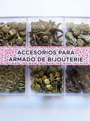 Dijes Surtidos Bronce Para Armar Pulseras - Surtidos