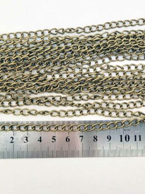 Cadena bronce - Para Armado - 10 Metros
