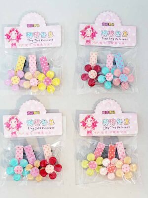3 cocodrilos mini con flores