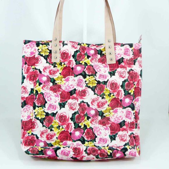 Bolso estampado flores multicolor