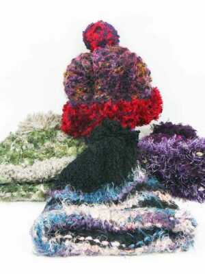 Gorro de lana de lana fantasía - SURTIDO DE COLORES - TEMPORADA 2023