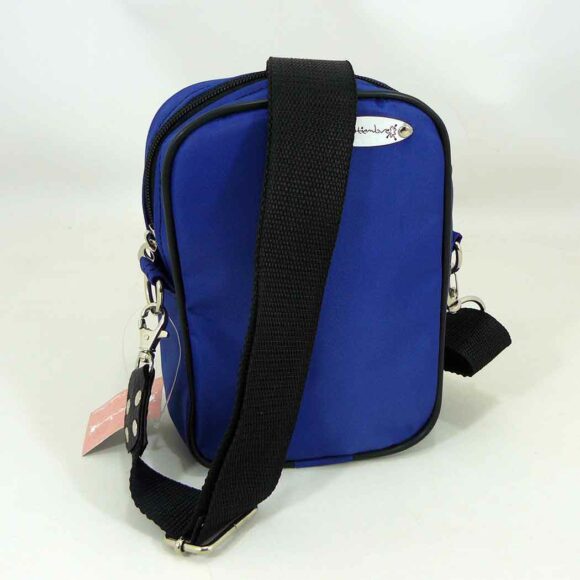 Bandolera azul minibag por mayor