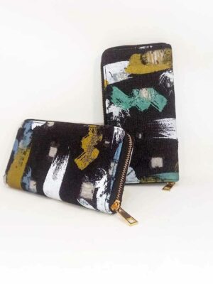 Billetera tarjetero estampada - DE CALIDAD
