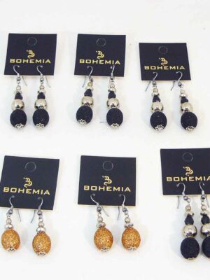 6 Pares de aros Noche - DE DISEÑO
