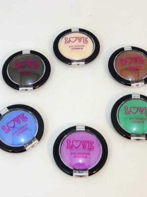 6 Sombras individuales - TEJAR - COLORES SURTIDOS