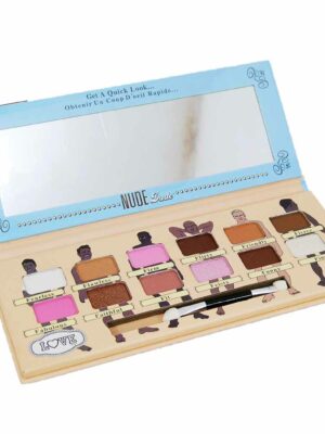 Paleta de 12 tonos - MARCA TEJAR - NUDE