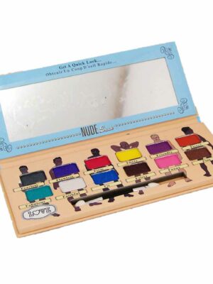 Paleta de 12 tonos - MARCA TEJAR - NUDE