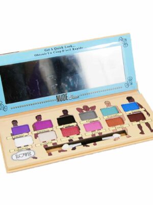 Paleta de 12 tonos - MARCA TEJAR - NUDE