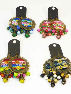 4 Pares de aros con guardas - DE DISEÑO