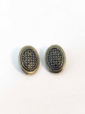 Aros clips bronce