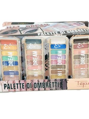 Paleta de sombras x 9 colores - MARCA TEJAR