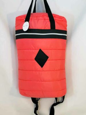 Mochila matero PUFFER - FORRADA - CORAL