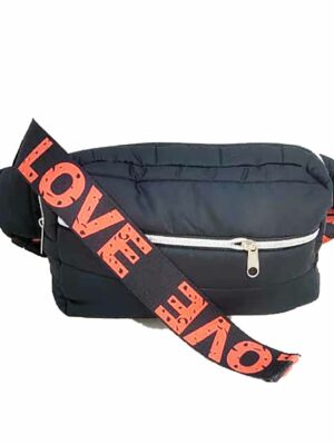 Riñoneras Puffer 26x18x8 - NEGRA