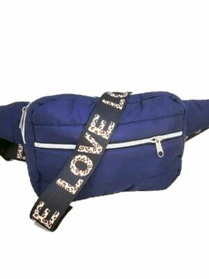 Riñoneras Puffer 26x18x8 - AZUL