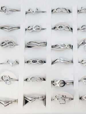 Anillo de acero quirúrgico - FORMAS SURTIDAS