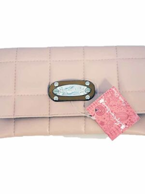 Billetera de cuero sintético - ROSA