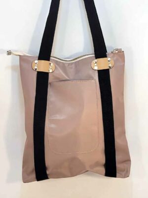 Bolso mochila de kiplin deportivo 35x30x7 - Marca Septiembre - Forrada - ARENA
