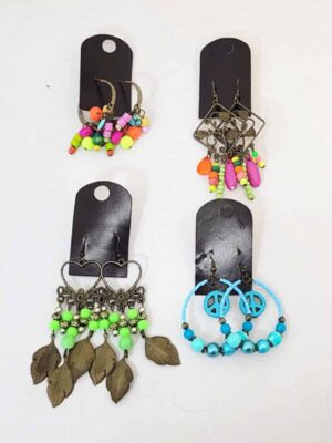 4 Pares de aros - DE DISEÑO