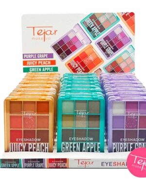 Paleta de sombras x 12 colores - MARCA TEJAR - COLORES SURTIDOS