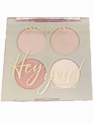 Paleta de sombras x 4 colores - MARCA PINK 21 - COLORES SURTIDOS