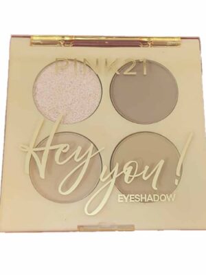 Paleta de sombras x 4 colores - MARCA PINK 21 - COLORES SURTIDOS