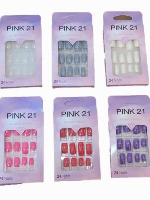 Uñas postizas en blister - COLORES SURTIDOS