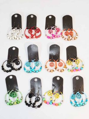 12 Pares de aros - SURTIDOS - LIQUIDACION