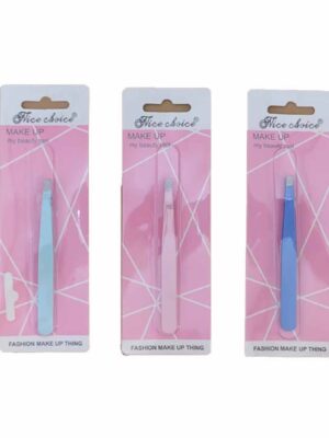 Pinza de depilar en blister - COLORES SURTIDOS