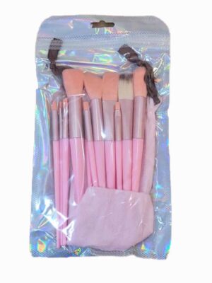 Set de 12 brochas aplicadores make up - Calidad profesional