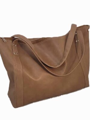 Bolso urbano 40x35x12 - Marca SETIEMBRE - Forrado - HABANO