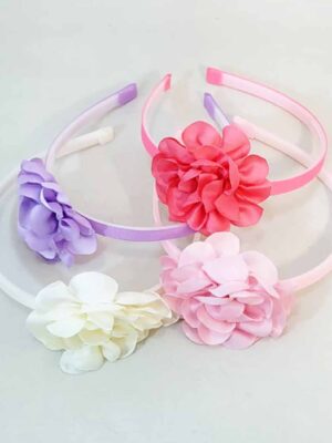Vinchas con flor - SURTIDO DE COLORES