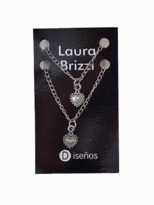 Par de pulseras ideal regalo día del amigo - CORAZON