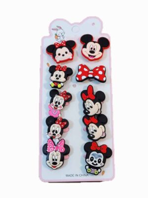 10 de gomitas con dijes de goma - MICKEY