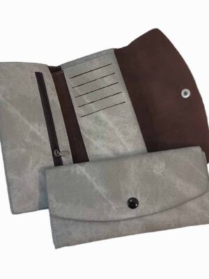 Billetera tarjetero de calidad - GRIS