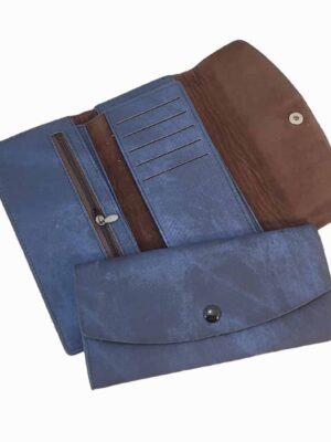 Billetera tarjetero de calidad - AZUL