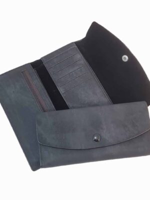 Billetera tarjetero de calidad - NEGRA