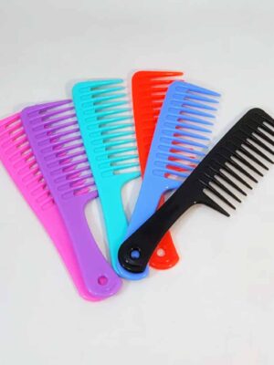 Peine plástico 24cm - Excelente calidad - COLORES SURTIDOS