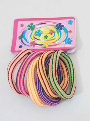 Blister de 6 gomitas a rayas fluo