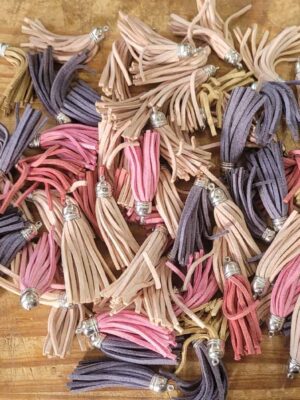 Fornituras para armado de artesanías - Flecos surtidos - LIQUIDACIONES DE STOCK