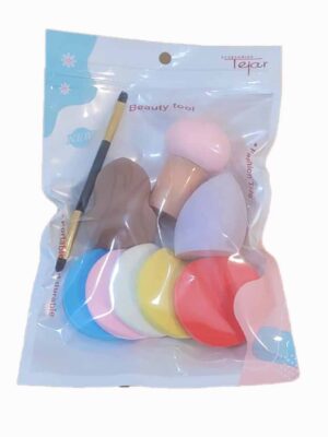 Blister con 9 aplicadores para cosmética