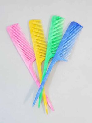 Peine plástico 24cm - Excelente calidad - COLORES SURTIDOS