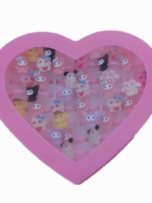 Anillos infantiles x 36 - PERSONAJES - ULTIMA MODA!!!!