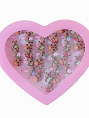Anillos infantiles x 36 - CAPIBARA - ULTIMA MODA!!!!