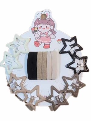 Set de 8 tic tac estrella + 6 gomitas