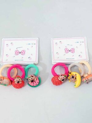 Blister con 3 gomitas Capibara y frutitas - ULTIMA MODA!!!!!