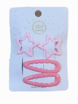 Blister con 2 pares de Tic Tac - ROSA Y FUCSIA