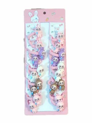 Blister con 10 pares de gomitas LABUBU