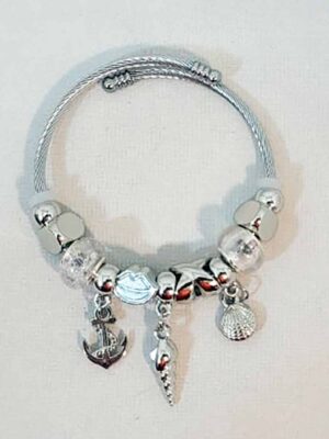 Pulsera estilo PANDORA  - CARACOLES