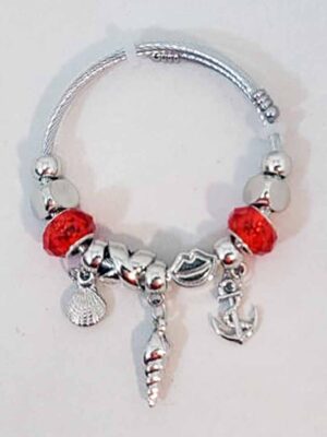 Pulsera estilo PANDORA  - CARACOLES